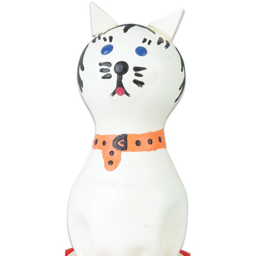 CONDOMERIE - PRESERVATIVI NOVITÃ DIPINTI A MANO GATTO BIANCO